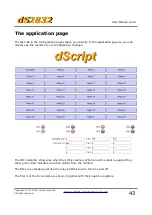 Предварительный просмотр 43 страницы Devantech dS2832 User Manual