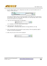 Предварительный просмотр 58 страницы Devantech dS2832 User Manual