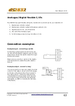 Предварительный просмотр 63 страницы Devantech dS2832 User Manual