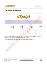 Предварительный просмотр 24 страницы Devantech dS378 User Manual