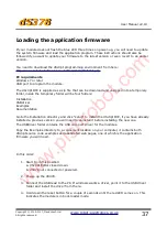 Preview for 37 page of Devantech dS378 User Manual