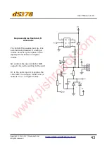 Предварительный просмотр 43 страницы Devantech dS378 User Manual