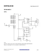 Preview for 11 page of Devantech ESP32LR20 User Manual