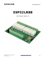 Devantech ESP32LR88 User Manual preview