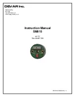DEVAR SM815 Instruction Manual preview