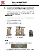 Предварительный просмотр 7 страницы Devatec ElectroVap KIT MC 10 Technical Handbook