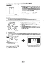 Предварительный просмотр 166 страницы Develop D 1300 Service Manual