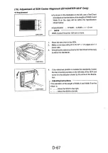 Preview for 172 page of Develop D 1300 Service Manual