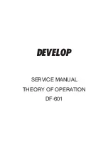 Предварительный просмотр 125 страницы Develop QC 2235 Plus Service Manual