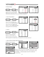 Preview for 18 page of devention Voyager 3 Quick Start Manual