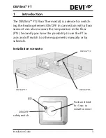 Предварительный просмотр 3 страницы DEVI Devilink FT Installation Manual