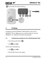 Предварительный просмотр 6 страницы DEVI DEVIlink RU Installation Manual