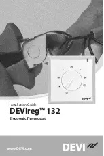 Предварительный просмотр 1 страницы DEVI devireg 132 Installation Manual