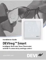 DEVI DEVIreg Smart Installation Manual предпросмотр