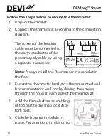 Preview for 10 page of DEVI DEVIreg Smart Installation Manual