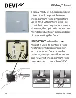 Preview for 18 page of DEVI DEVIreg Smart Installation Manual