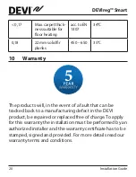 Preview for 20 page of DEVI DEVIreg Smart Installation Manual