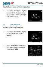 Preview for 8 page of DEVI DEVIreg Touch User Manual