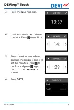 Preview for 9 page of DEVI DEVIreg Touch User Manual