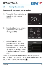 Preview for 29 page of DEVI DEVIreg Touch User Manual