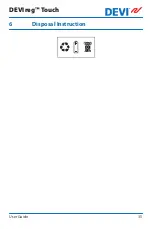 Preview for 35 page of DEVI DEVIreg Touch User Manual