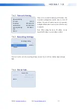 Preview for 34 page of DeviceWell HDS6112 User Manual