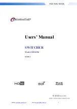 DeviceWell HDS6506 User Manual preview