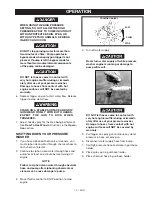 Preview for 13 page of DeVilbiss Air Power Company 2225CWH Owner'S Manual