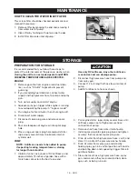 Preview for 15 page of DeVilbiss Air Power Company 2225CWH Owner'S Manual