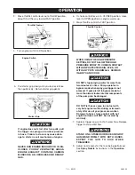 Предварительный просмотр 13 страницы DeVilbiss Air Power Company 3540CWHP Owner'S Manual