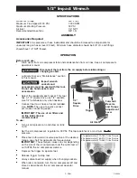 Предварительный просмотр 5 страницы DeVilbiss Air Power Company ATK100 Operator'S Manual