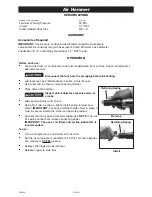 Предварительный просмотр 8 страницы DeVilbiss Air Power Company ATK100 Operator'S Manual