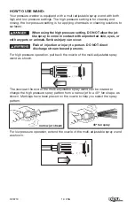 Предварительный просмотр 12 страницы DeVilbiss Air Power Company EX-CELL TVR2400 Operation Manual