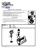 DeVilbiss Air Power Company Excell E60010 Quick Start Manual предпросмотр