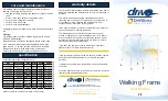 Предварительный просмотр 1 страницы DeVilbiss Healthcare drive 10281-30 User Manual