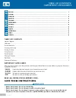 Предварительный просмотр 2 страницы DeVilbiss Healthcare DV5M-697 Instruction Manual