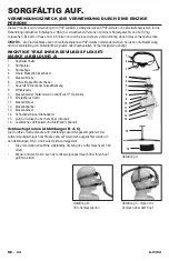 Предварительный просмотр 24 страницы DeVilbiss Healthcare FlexSet 9354 Series Instruction Manual