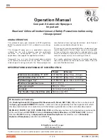 Предварительный просмотр 2 страницы DeVilbiss CMAX-00-0 Service Manual