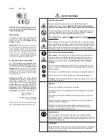 Предварительный просмотр 2 страницы DeVilbiss Compact COM-PS506B-14-00 Operation Manual