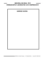 Preview for 12 page of DeVilbiss D22073 User Manual