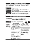 Preview for 3 page of DeVilbiss D25572 Operator'S Manual