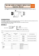 DeVilbiss DA-300 Operation Manual preview