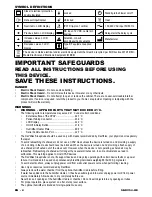 Preview for 4 page of DeVilbiss DV54 SLEEPCUBE AUTOADJUST Instruction Manual