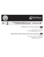 DeVilbiss DV63 Standard Plus Instruction Manual предпросмотр