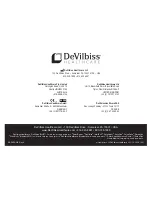 Предварительный просмотр 62 страницы DeVilbiss DV63 Standard Plus Instruction Manual