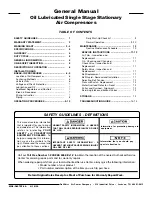 DeVilbiss MG5-OLSTAT-3A User Manual preview