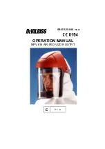 Предварительный просмотр 1 страницы DeVilbiss MPV-616 Operation Manual