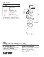 Preview for 8 page of DeVilbiss TGC-536 Manual