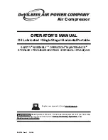 DeVillbiss Air Power Company DeVILBISS Operator'S Manual preview