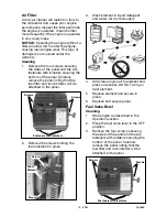 Preview for 15 page of DeVillbiss Air Power Company PowerBack A04669 Operator'S Manual